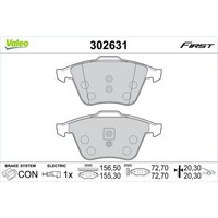 Valeo BremsbelÄGe Satz Vorne Passend FüR Audi A3 TT Seat Leon VW Golf Scirocco