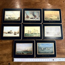 P&O Cruises Memorabilia - Vintage POSH Club Set Of 8 Drinks Coasters