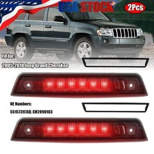 Smoked LED 3rd Third Tail Light Brake Light for 2005-10 Jeep Grand Cherokee 1/2x
