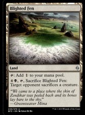 2015 Battle for Zendikar Blighted Fen Expansion/Uncommon #230