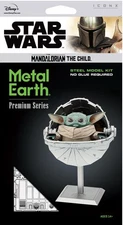 Fascinations Metal Earth Star Wars Mandalorian The Child ~ 3D Steel Kit~ #ICX210