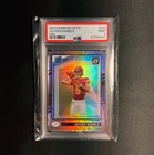 2024 Panini Donruss Optic Rated Rookie Jayden Daniels #248 Fire Prizm (RC) PSA 9