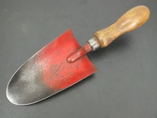 VINTAGE GARDENERS HAND TROWEL BY JOHN COCKERILL SHEFFIELD .