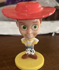 Disney Pixar 3" Toy Story COWGIRL JESSIE Bobble Head Toy KELLOGGS Płatki