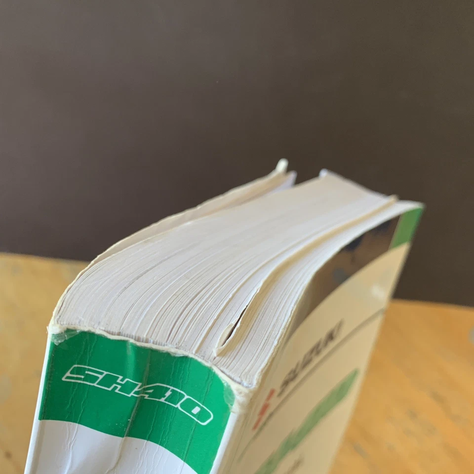 Suzuki SH410 Service Manual Workshop Repair Book - Alto - May 1996 - Image 4 of 4