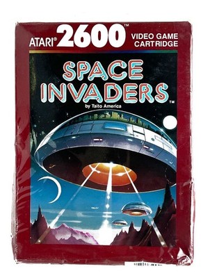 Space Invaders Atari 2600 1980 NEW SEALED Video Game Cartridge