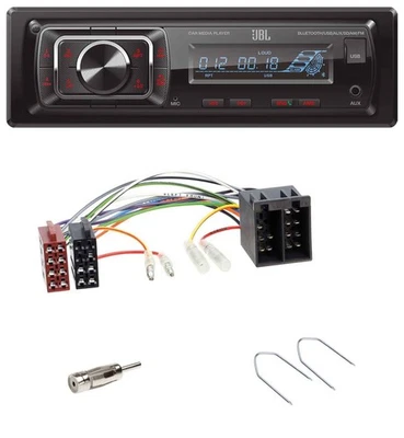 JBL SD AUX MP3 USB Bluetooth Autoradio für Mercedes E-Klasse W210 1995-2002 - Bild 1 von 4
