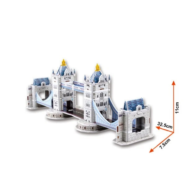 Cubic Fun - 3D Puzzle Tower Bridge London England Small - Image 3 of 3