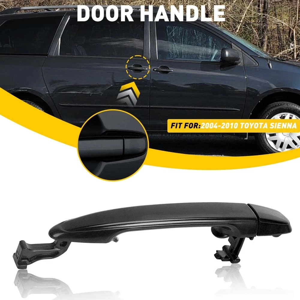 NoMoreBreaking Outside Door Handle For Toyota Sienna 3k4 Red