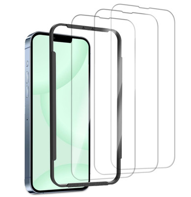 3 Pack iPhone 14 Plus Tempered Glass Screen Protectors