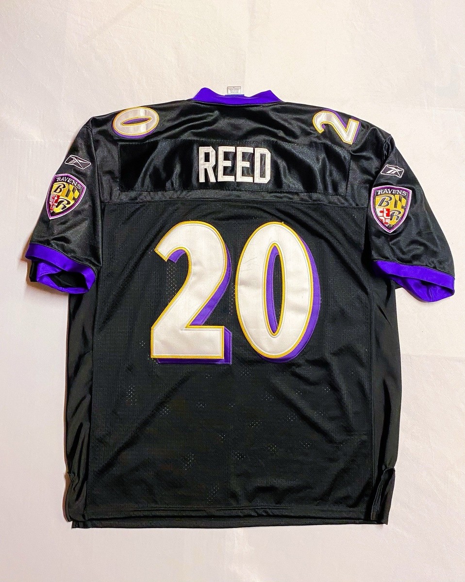 NFL RAVENS レイブンズ アメフト ゲームシャツ REED リーボック Vintage Reebok NFL Baltimore Ravens Ed Reed Football Jersey