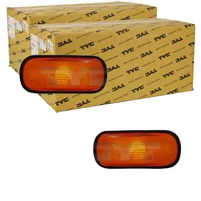 2X TYC BLINKER SCHWARZ SEITENBLINKER LINKS+RECHTS PASSEND FÜR SAAB 9-3 9-5 90