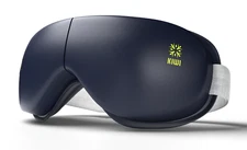 Kiwi Eye Massager with Heat, Five Modes with Music, Black, Ideal as a Gift