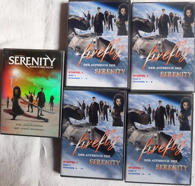 FIREFLY, Komplette Ausgabe -einzigartige EINZEL COVER + DVD SERENITY-für Sammler
