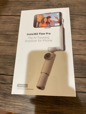 Insta360 Flow - The AI Tracking Stabilizer for iPhone - Stone Gray