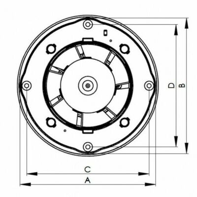 Ventilatore da bagno, 150 mm, a parete, silenzioso, con sensore di umidità, timer e deflettore di ritorno | Leroy Merlin Ventilatore da bagno, 150 mm, a parete, silenzioso, con sensore di umidità, timer e deflettore di ritorno | Leroy Merlin