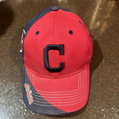 Casquette Réglable Cleveland Indians Chief Wahoo Bleue - Style
