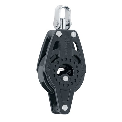 Harken 2609 40Mm Carbo Single Ratchet Block Swivel And Becket