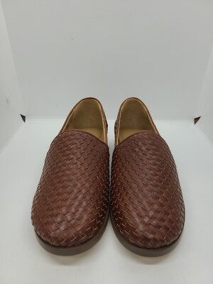 New Nisolo Alejandro Slip On Brandy size 9 Alejandro Woven Slip-On 2.0 Woven Brandy main image 3