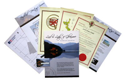WERDEN SIE EIN LORD, LAIRD ODER LADY OF GLENMORE MIT GRUNDSTÜCK. TOLLES GESCHENK