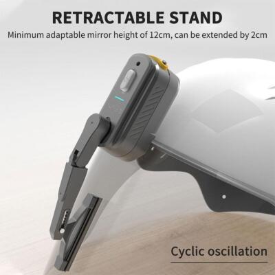 Motorcycle Helmet Electric Wiper Bike Helmet Visor Adjustable Rain Wiper F D5H8