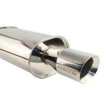 2.5 Id 4 Od Performance Sport Great Sound Straight Exhaust Muffler Tip New 2.5 Id 4 Od Performance Sport Great Sound Straight Exhaust Muffler Tip New