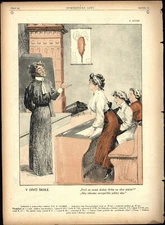 K. RELINK ILLUSTRATION -1912 - HUMORISTICKE LISTY - Czech Humor/Satire Magazine