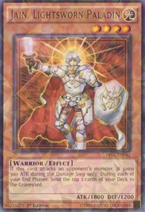 Jain, Lightsworn Paladin - BP03-EN042 - Shatterfoil - 1st Edition x3 - Lightly P