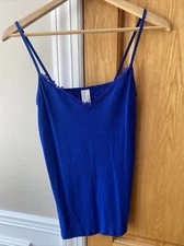 Vero Moda women’s tank top, size L large, blue