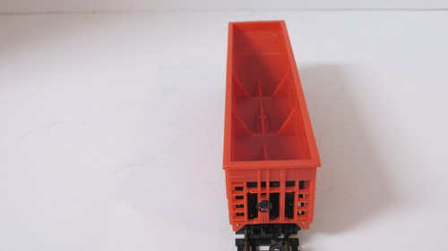 Hopper 3 bay RioGrande D&RGW 78556 Orange plastic Model Prower in box #9179 HO. - Picture 11 of 22