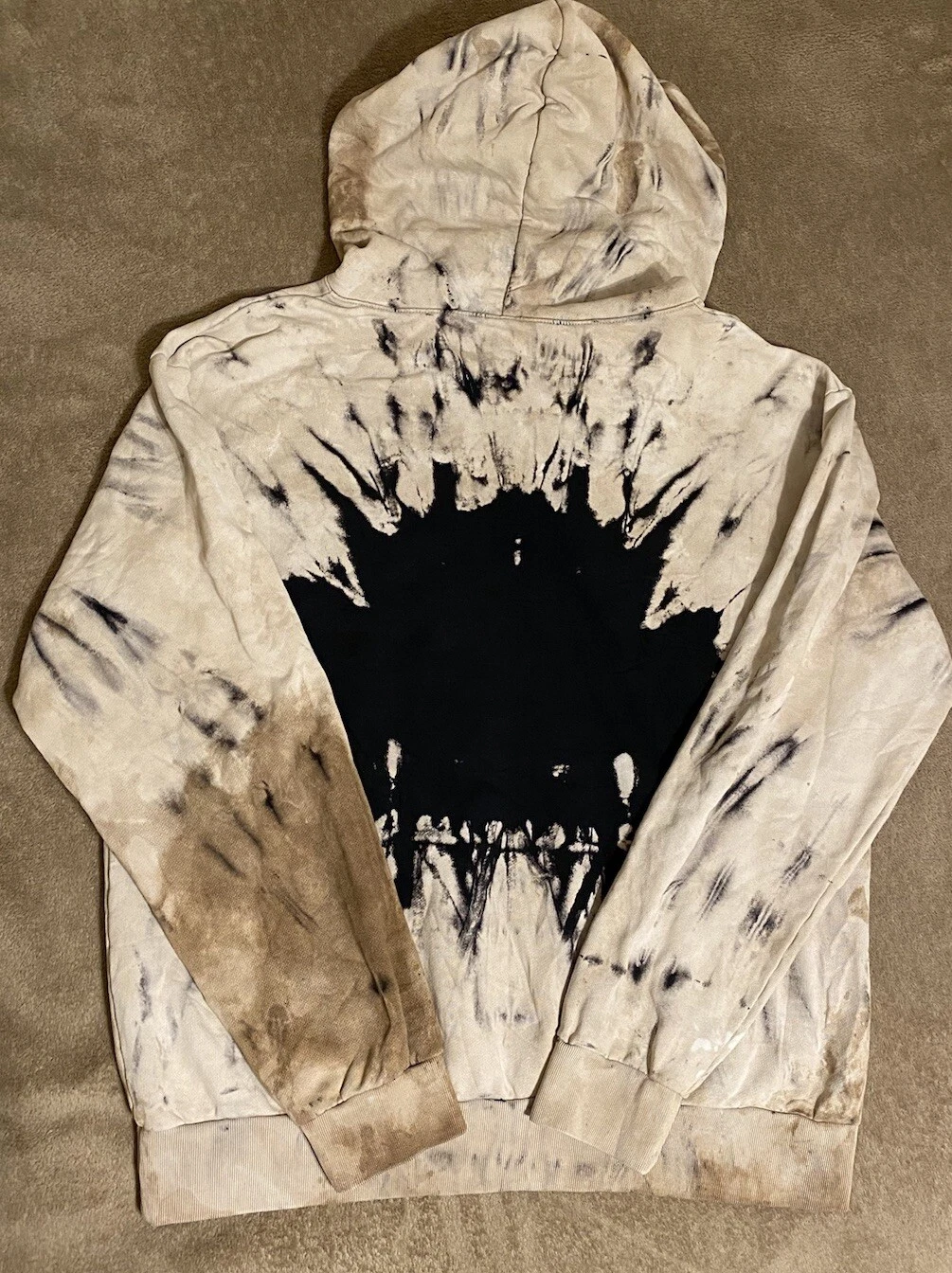 felpa con cappuccio unxpectd taglia large supreme