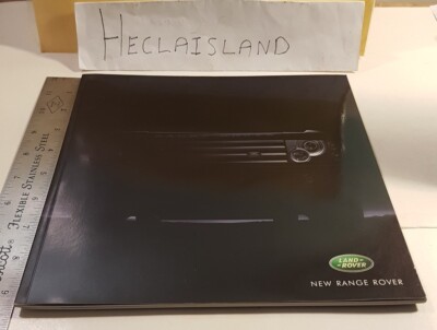 LAND ROVER RANGE ROVER 2003 SALES DEALERSHIP BROCHURE 30 PAGES G8 REFERENCE L@@K