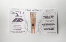 Charlotte Tilbury Charlotte's Beautiful Skin Foundation 6 Shades Sample