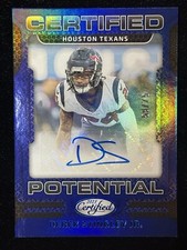 2023 DEREK STINGLEY Jr. Certified Potential Signature BLUE MIRROR /75 #CPS-DSJ