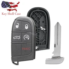 Smart Remote Key Fob Shell Case for Jeep Grand Cherokee 2014 2015 2016 2017 2018