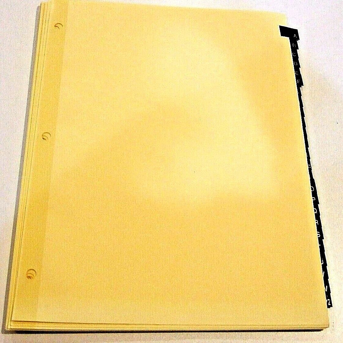 3 Packs OfficeMax 8Tab Colored Dividers & One Set Alphabet Dividers