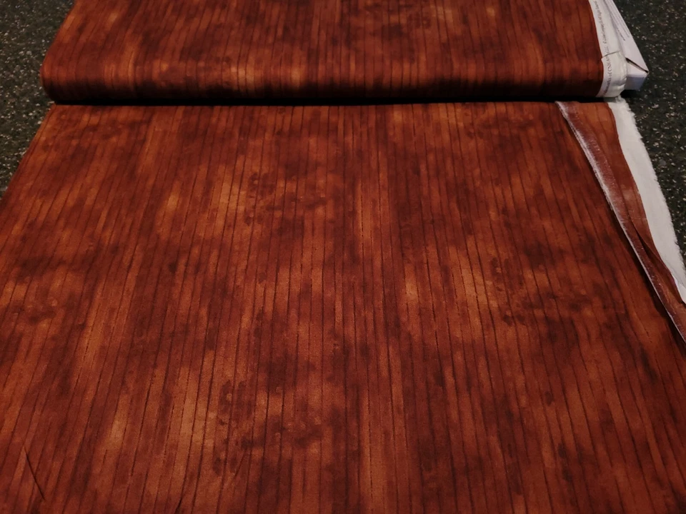 Down on the Farm BTY International Harvester IH QT tabla de granero madera rayas marrones Foto 3 de 3