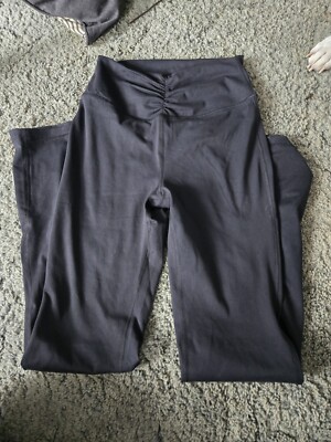 Yogalicious Flare Black Leggings Size L