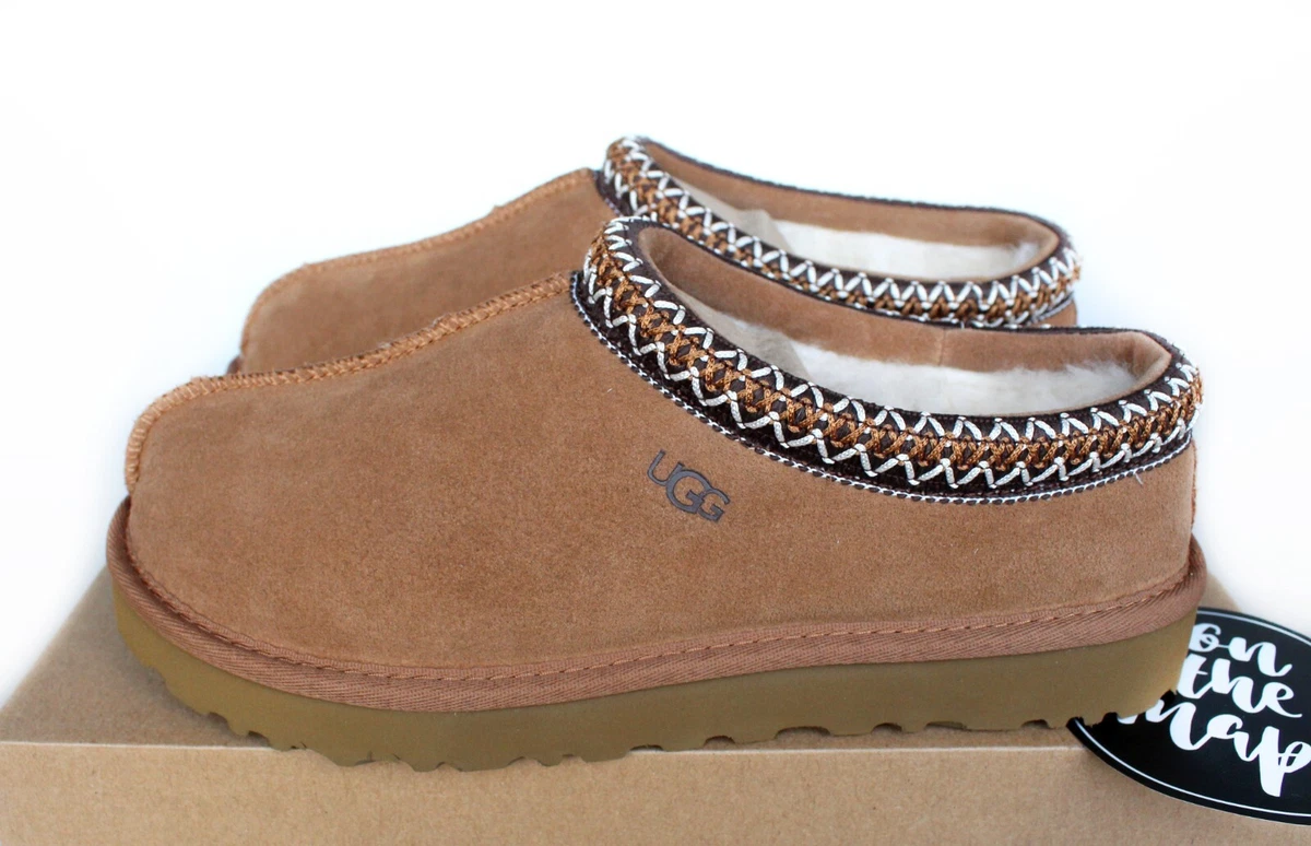 Chaussures UGG - Australia Tasman - Daim-Nubuck - Mixte - Noir