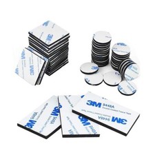Double Sided Foam Tape Strong Pad Mounting, Self-Adhesive Tape, 60Pcs 