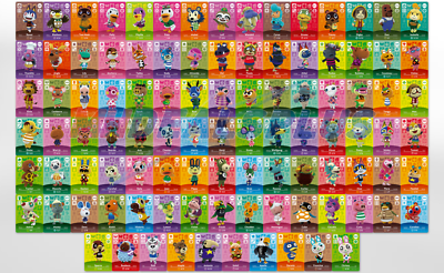 NEW Animal Crossing Amiibo Cards AUTHENTIC - Series 3 (#201