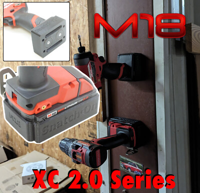 Support Machine Outils 2 Pièces Pour Perceuse Milwaukee M18 18V/20V - Fixation Murale