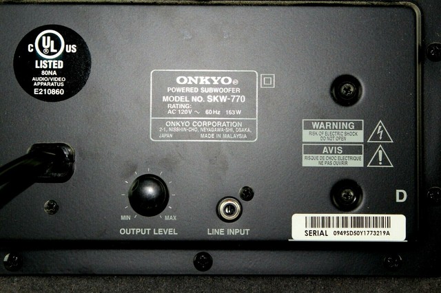 onkyo skw 340