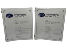 Lot 2 Creative Memories RCM-10S, 8x10 Scrapbook Pages 15 Sheets 30 Pages Sealed