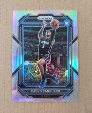 2022-23 Panini Prizm NBA Basketball Paolo Banchero Silver Prizm Rookie Card #249. rookie card picture