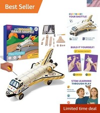 DIY Space Shuttle Toy Model Kit - Perfect Gift for Creative Kids 4-10 