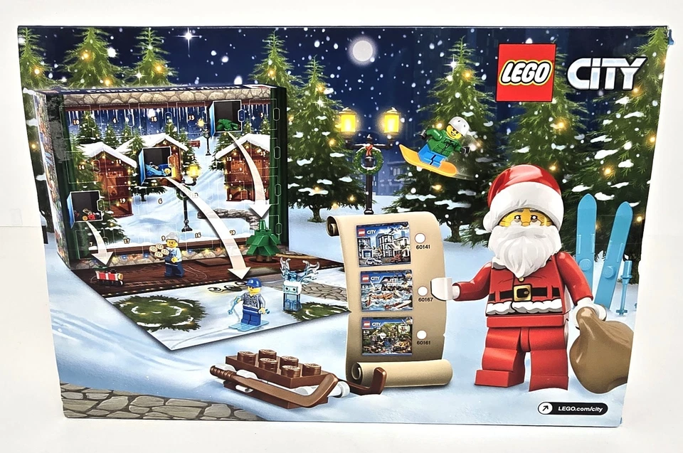 LEGO - 60155 - LEGO City Advent Calendar - New / Sealed - Retired - Ships Fast! - Image 2 of 4