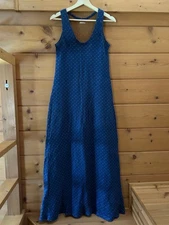 KAPITAL Sleeveless Dress Size 1 Polka Dot Pattern