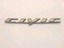 Honda Civic Lx Hx Ex Emblem Set Logo Letters Badge Trunk Rear Oem Used Honda Civic Lx Hx Ex Emblem Set Logo Letters Badge Trunk Rear Oem Used