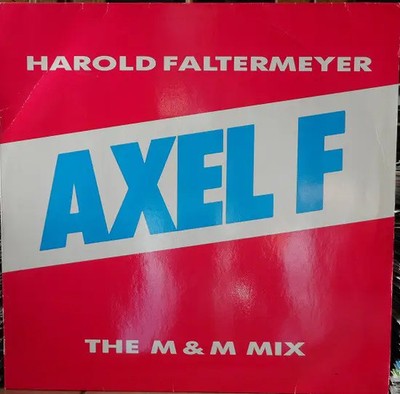 Harold Faltermeyer Axel F Vinyl Single 12inch MCA